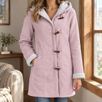Nicoletta | Montgomery con Cappuccio, Alamari e Interno in Peluche