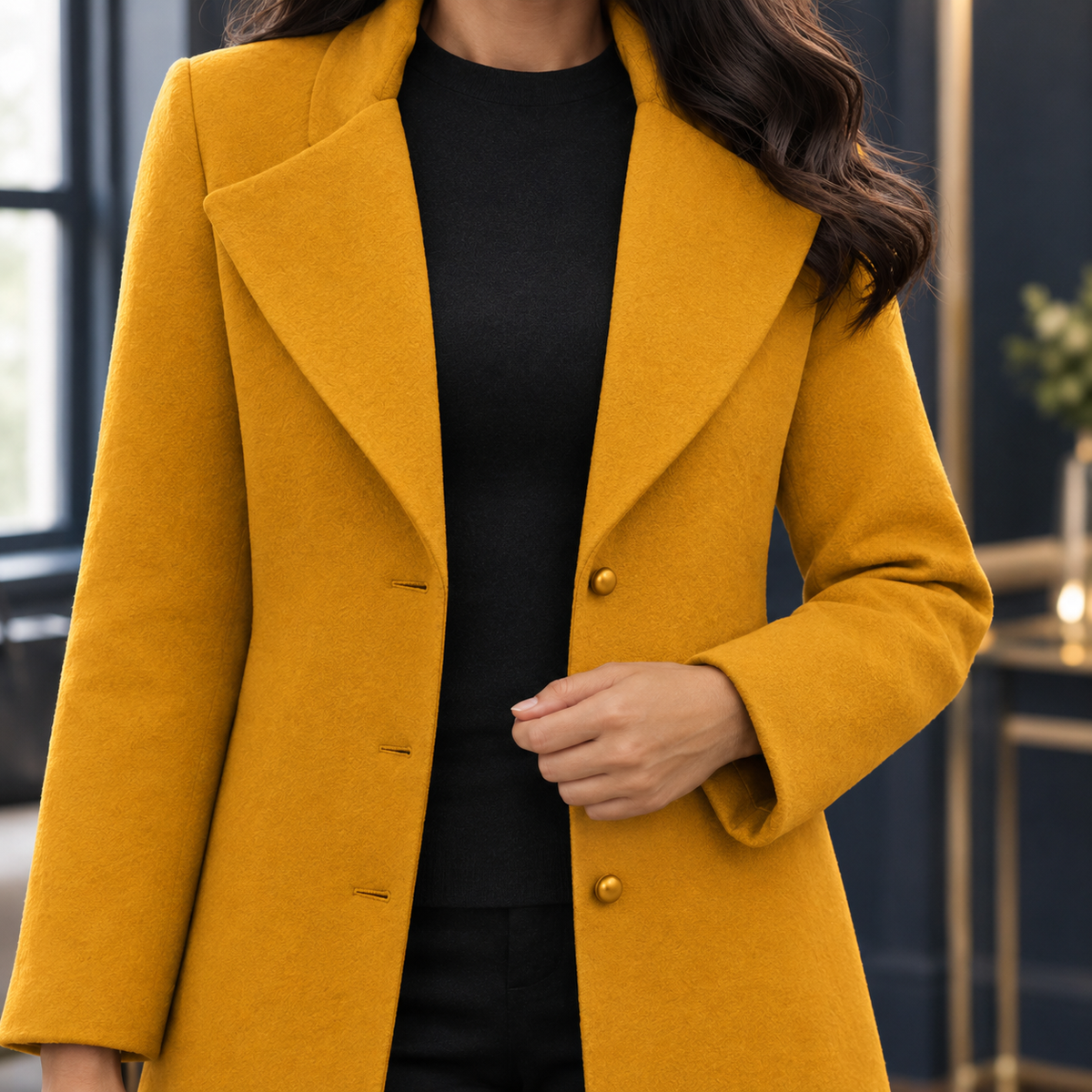 Penelope | Cappotto Sartoriale Monopetto