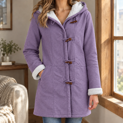 Nicoletta | Montgomery con Cappuccio, Alamari e Interno in Peluche