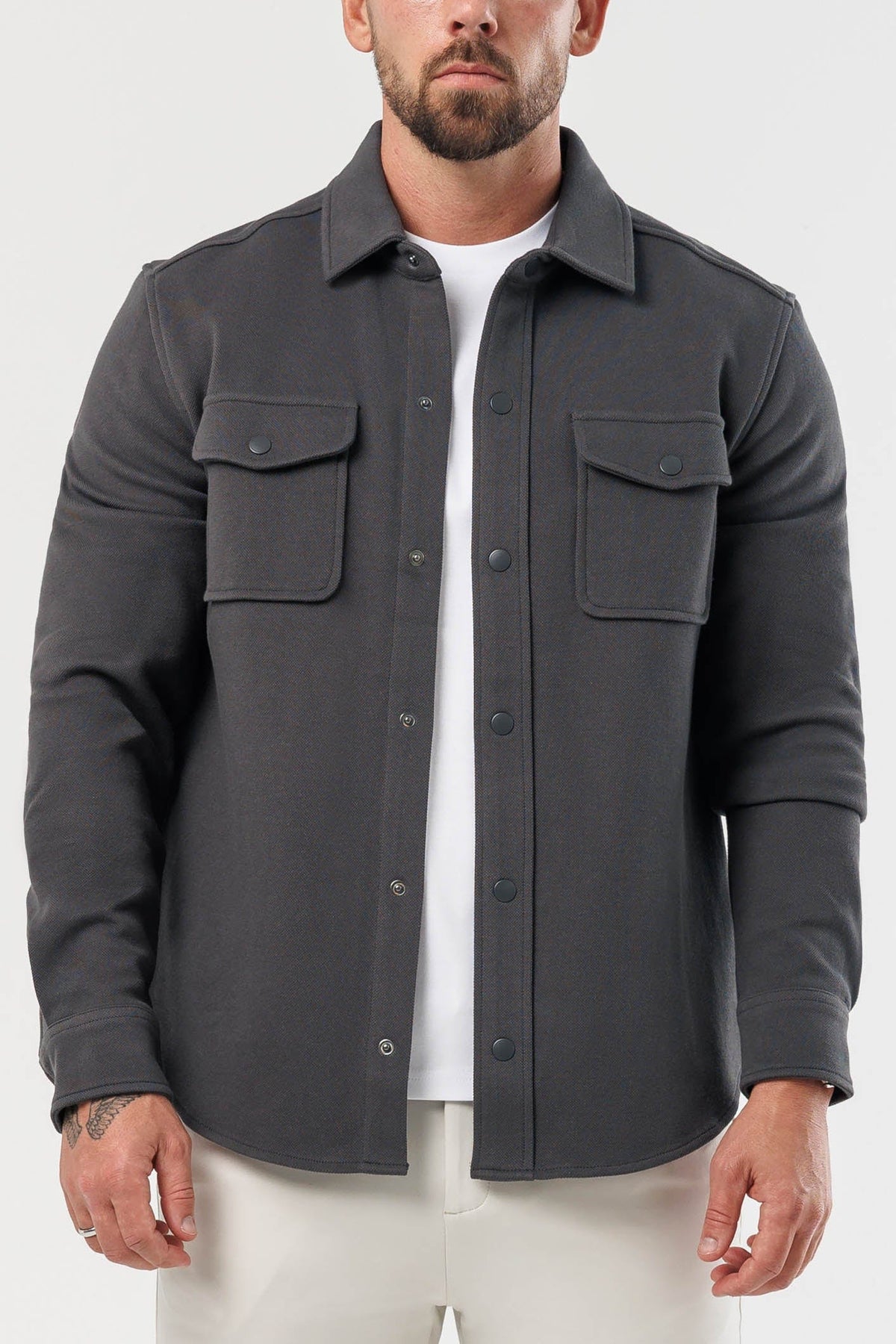 Matteo | Camicia Grigio Scuro