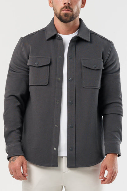 Matteo | Camicia Grigio Scuro
