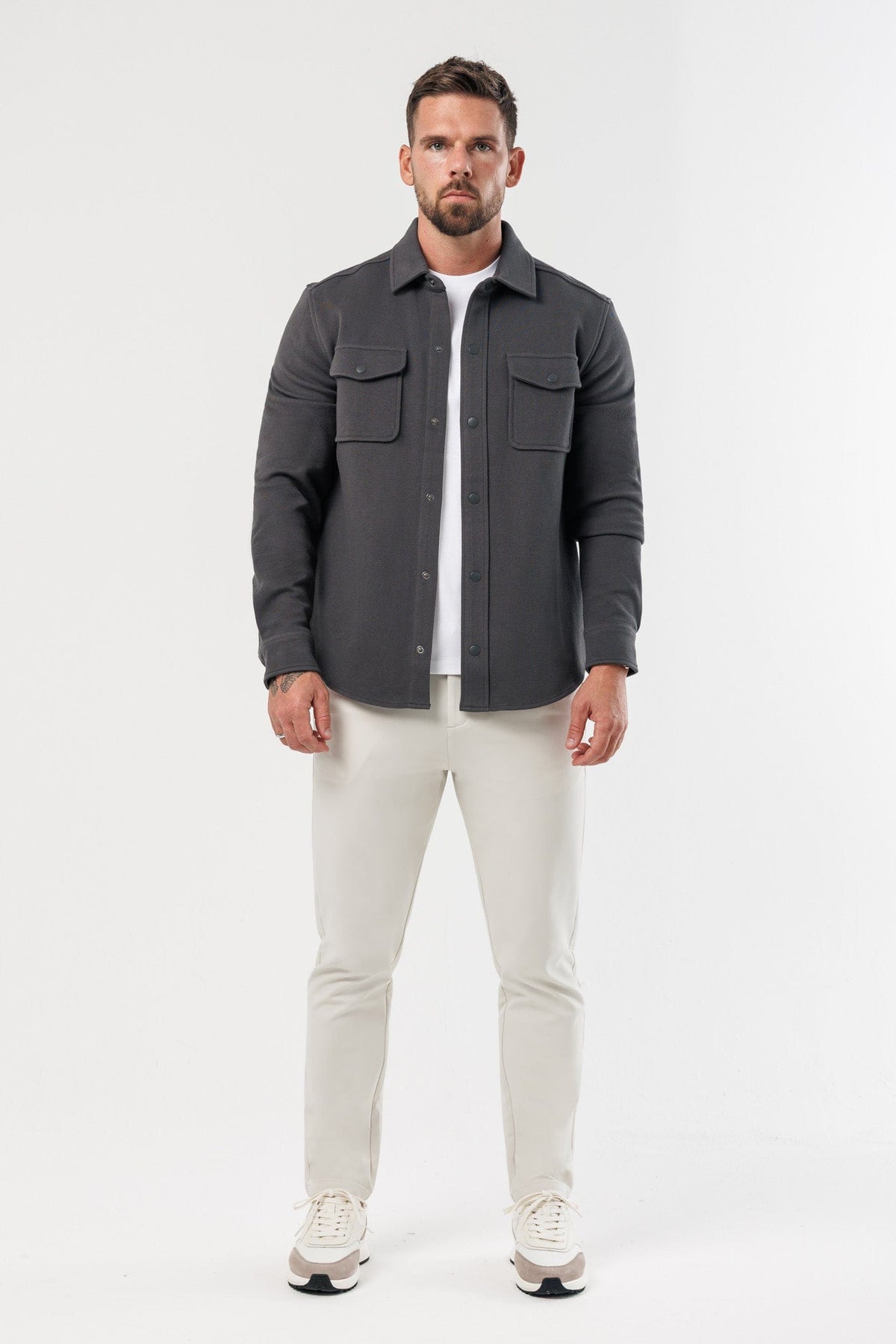 Matteo | Camicia Grigio Scuro