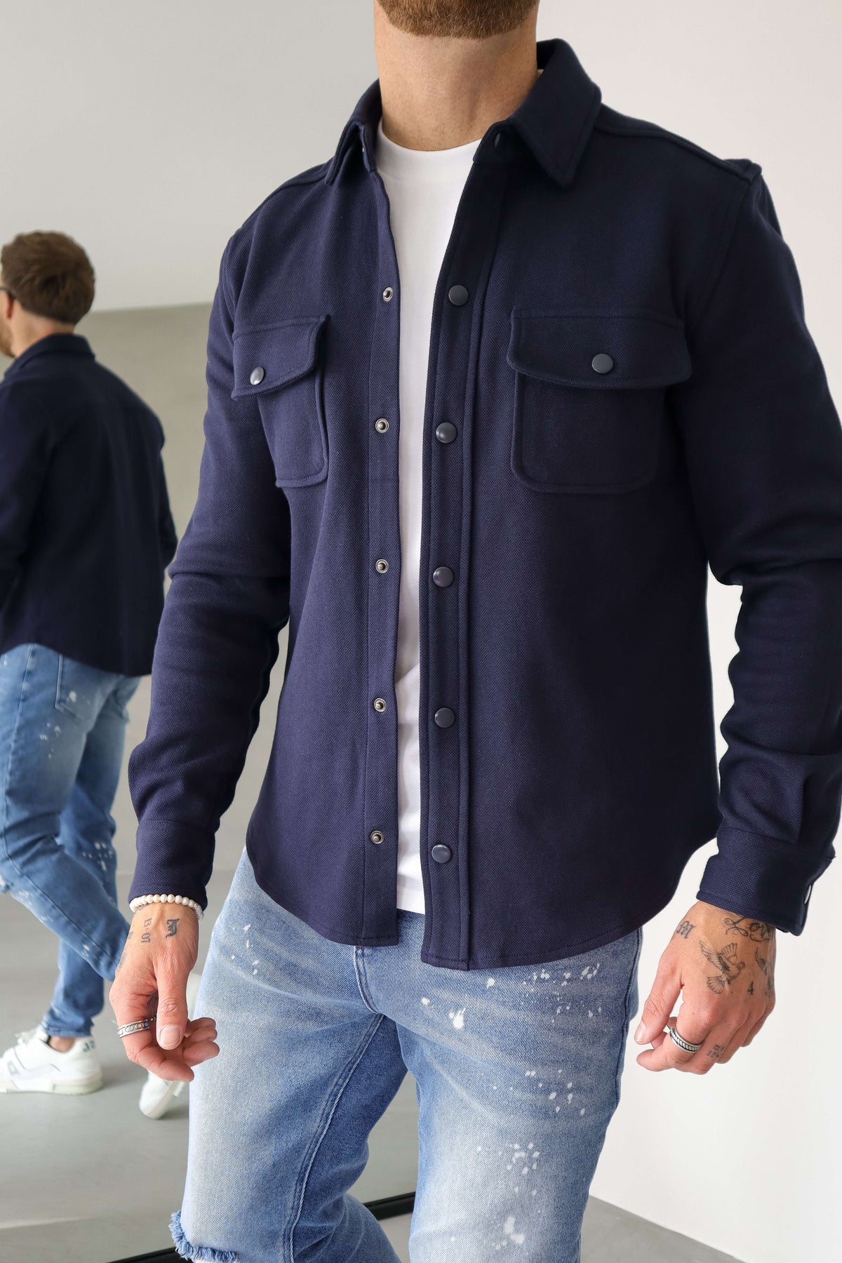 Alessandro | Camicia Blu Navy