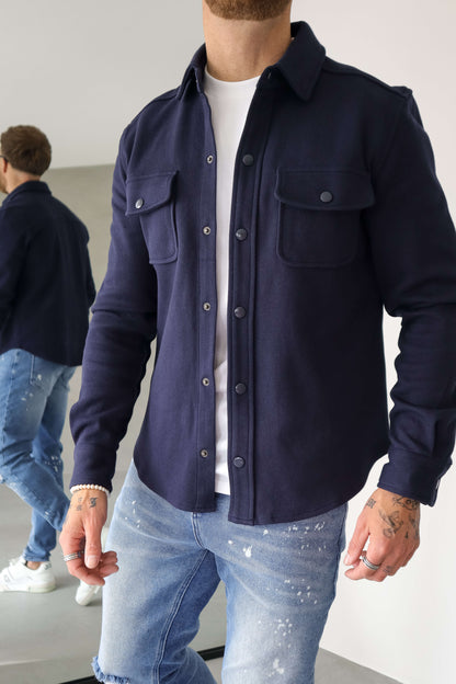 Alessandro | Camicia Blu Navy