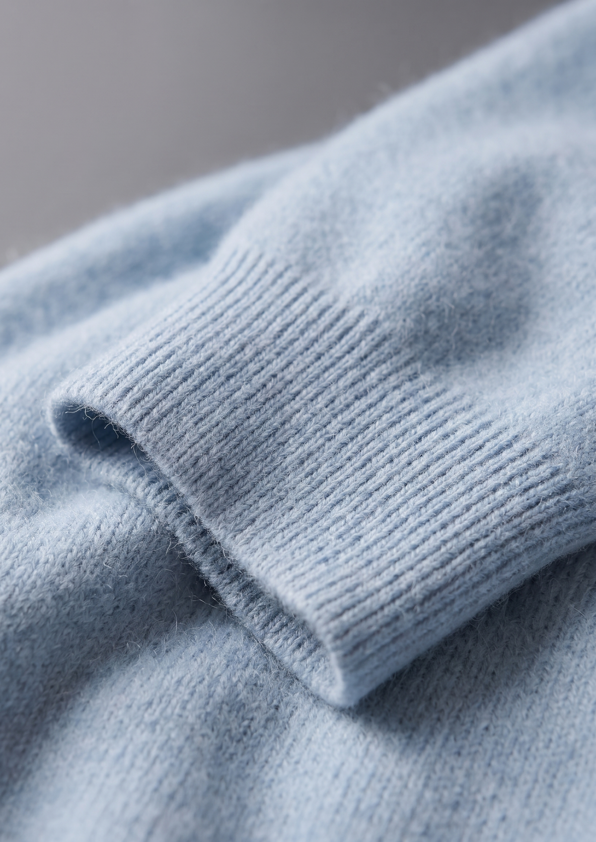 Set Luzzo in Extra-Fine Lana Merino Azzurro