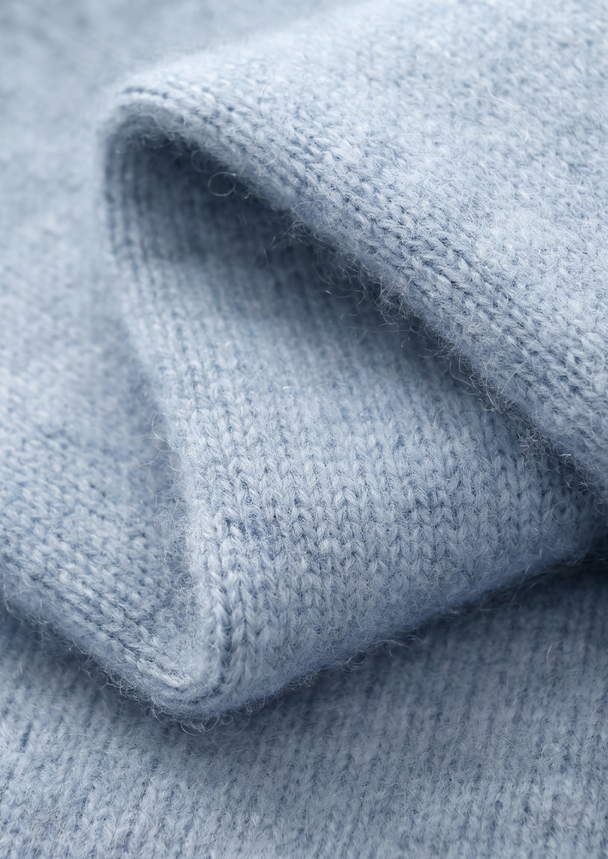Set Luzzo in Extra-Fine Lana Merino Azzurro