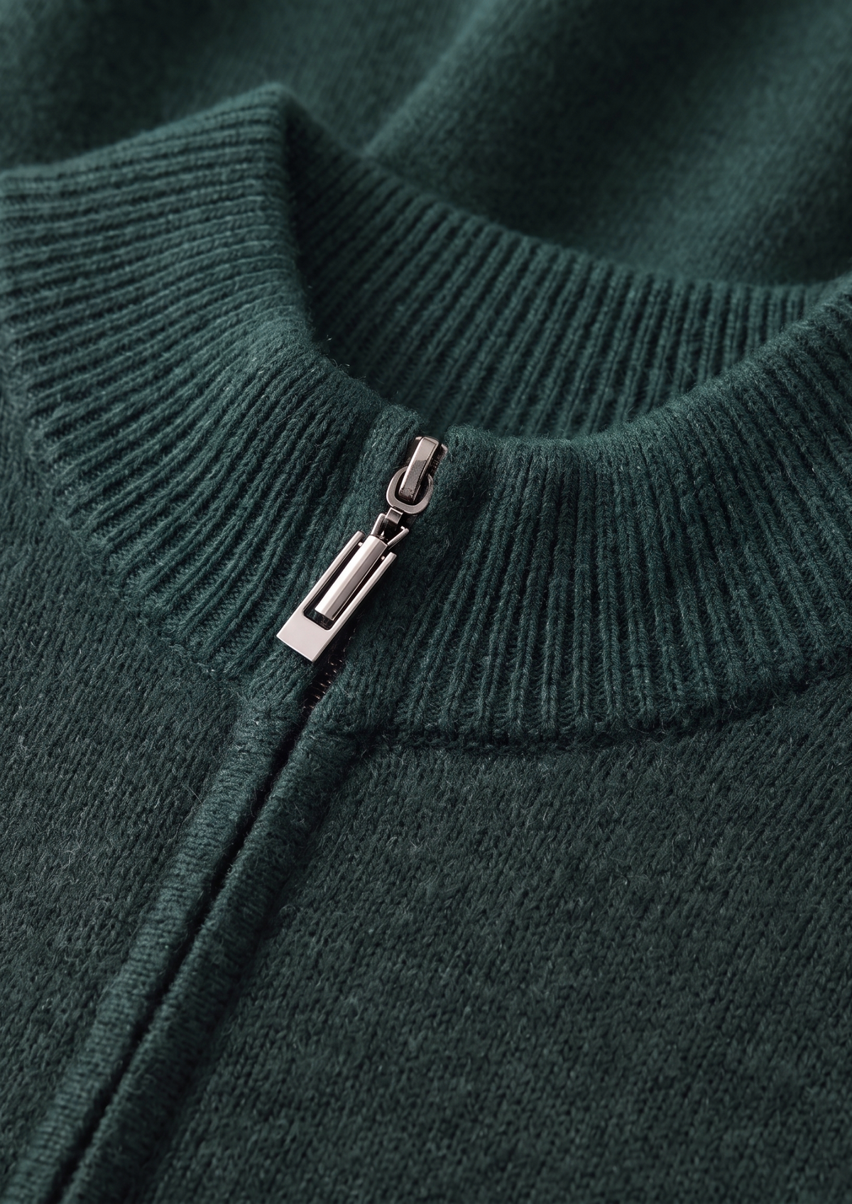 Set Luzzo in Merino Extra-Fine Verde Mare