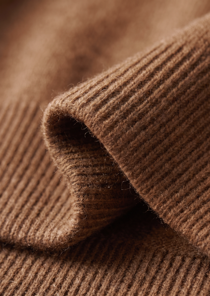 Set Luzzo in Merino Extra-fine Caramello