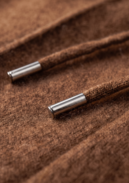 Set Luzzo in Merino Extra-fine Caramello