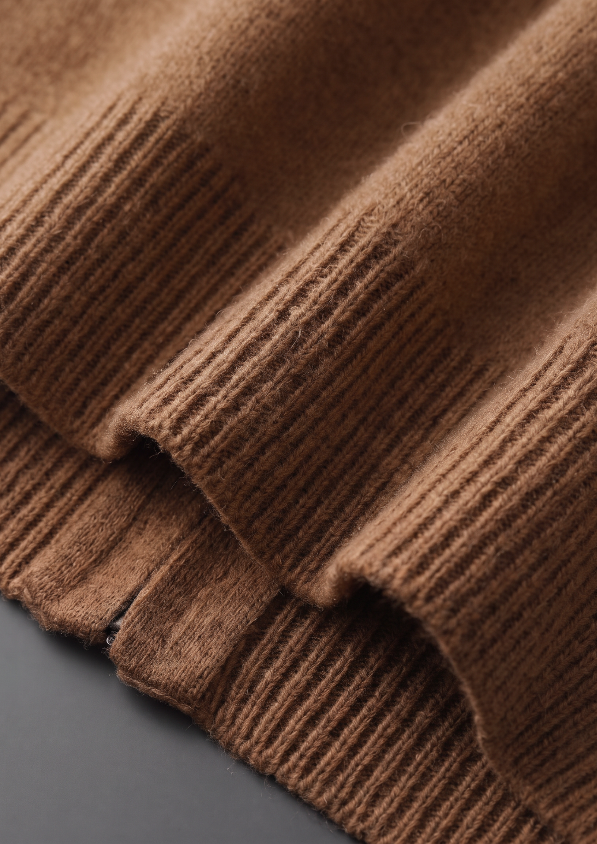 Set Luzzo in Merino Extra-fine Caramello