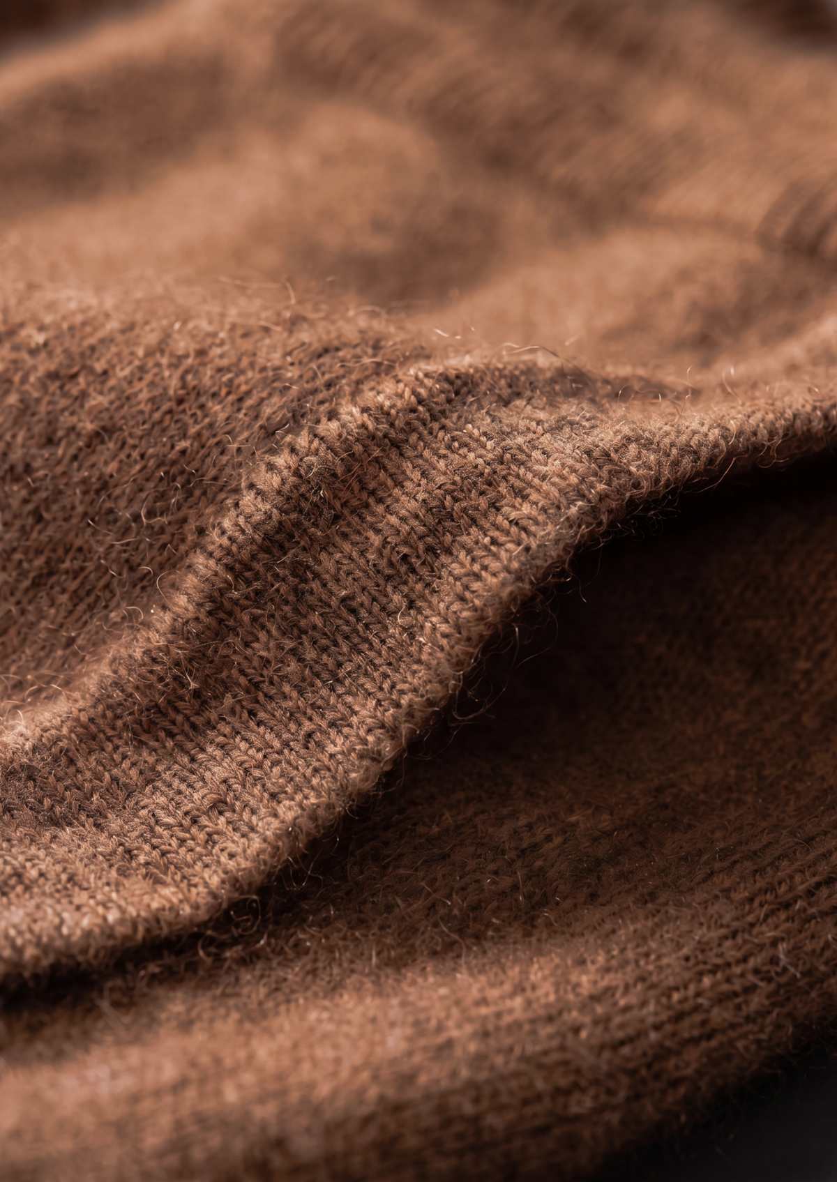 Set Luzzo in Merino Extra-fine Caramello
