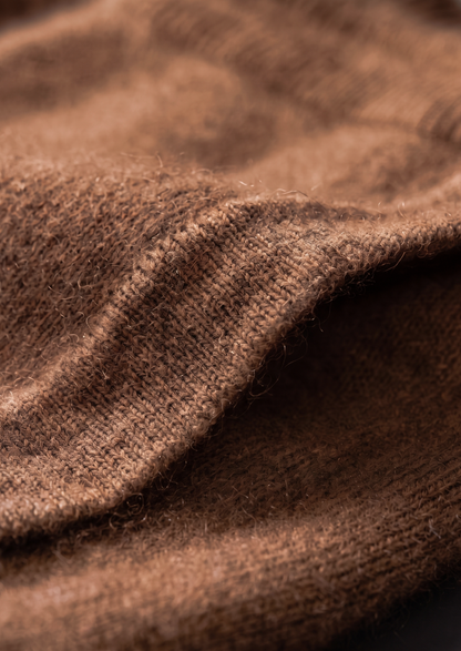 Set Luzzo in Merino Extra-fine Caramello