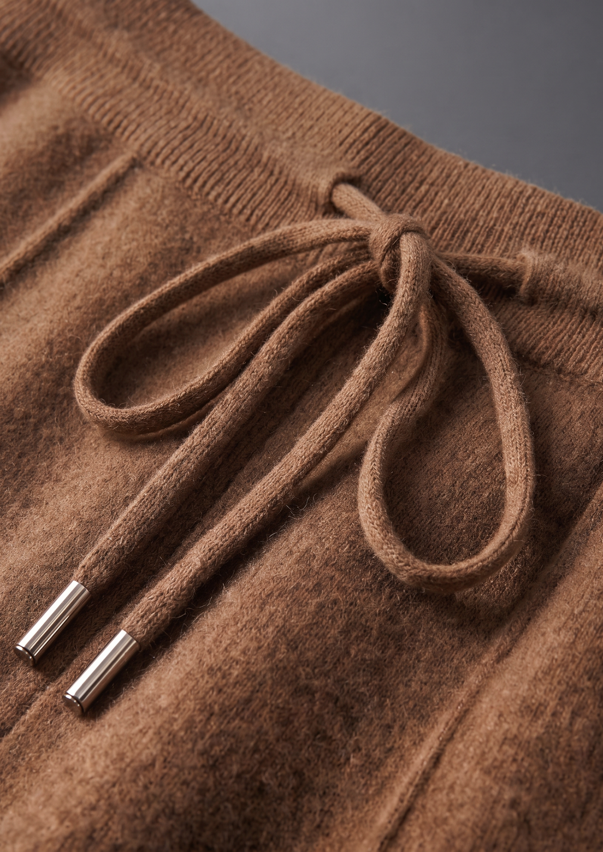 Set Luzzo in Merino Extra-fine Caramello