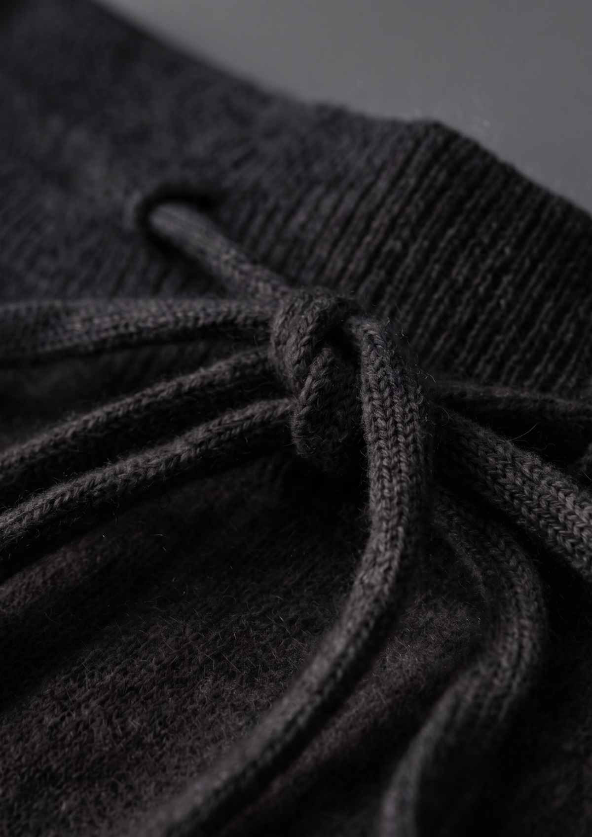 Set Luzzo in Merino Extra-fine Nero