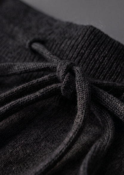 Set Luzzo in Merino Extra-fine Nero