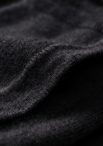 Set Luzzo in Merino Extra-fine Nero