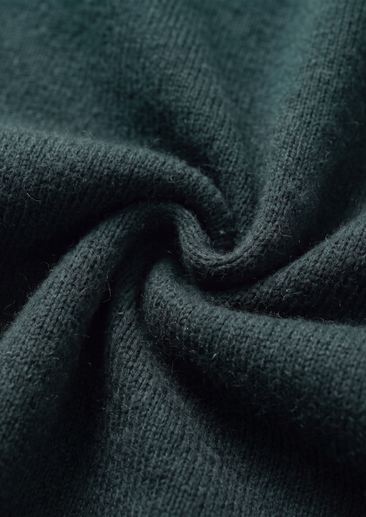 Set Luzzo in Merino Extra-Fine Verde Mare