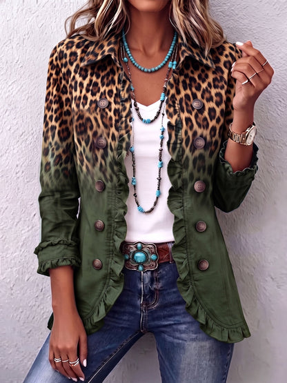 Barbara™ | Blazer in Stampa Leopardo