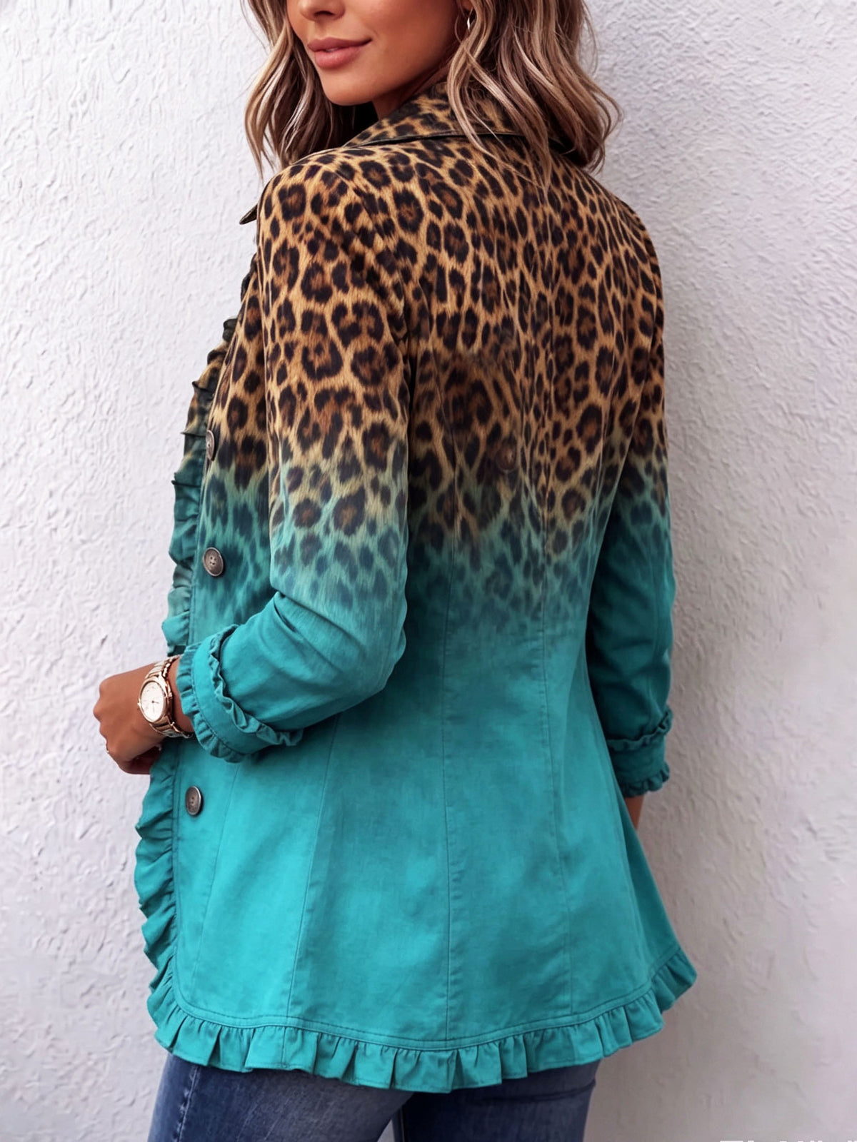 Barbara™ | Blazer in Stampa Leopardo