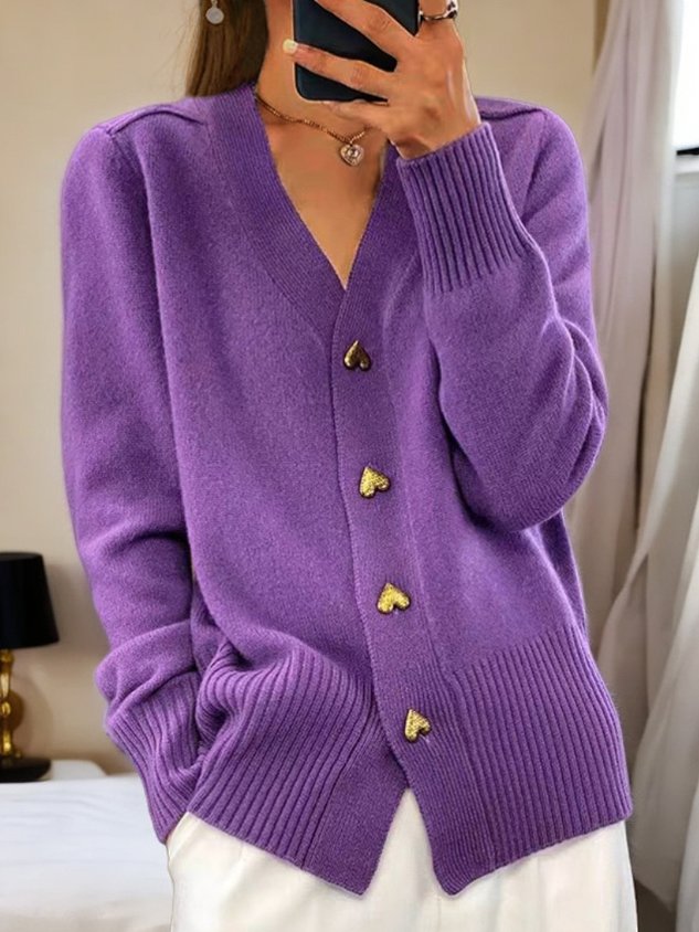 Amy | Elegante Cardigan in Maglia