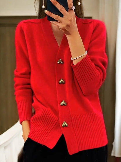 Amy | Elegante Cardigan in Maglia