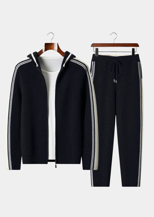 Set Damien in Merino Extra-Fine Nero